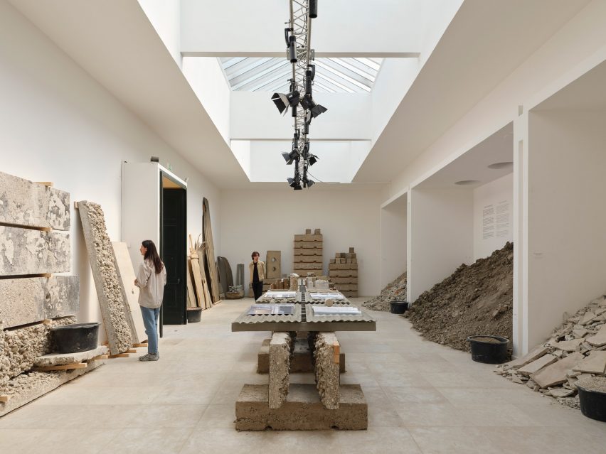 Build of Site exhibition at the Danish Pavilion at Venice Architecture Biennale