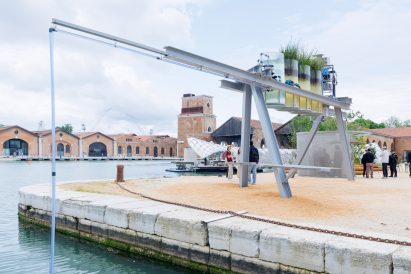 Canal Cafe at Venice Architecture Biennale by Diller Scofidio + Renfro