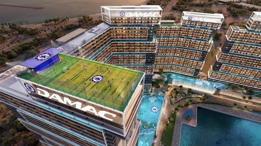 Football-pitch homes by Chelsea FC
