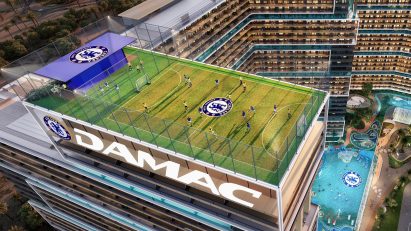 Chelsea FC-branded skyscrapers