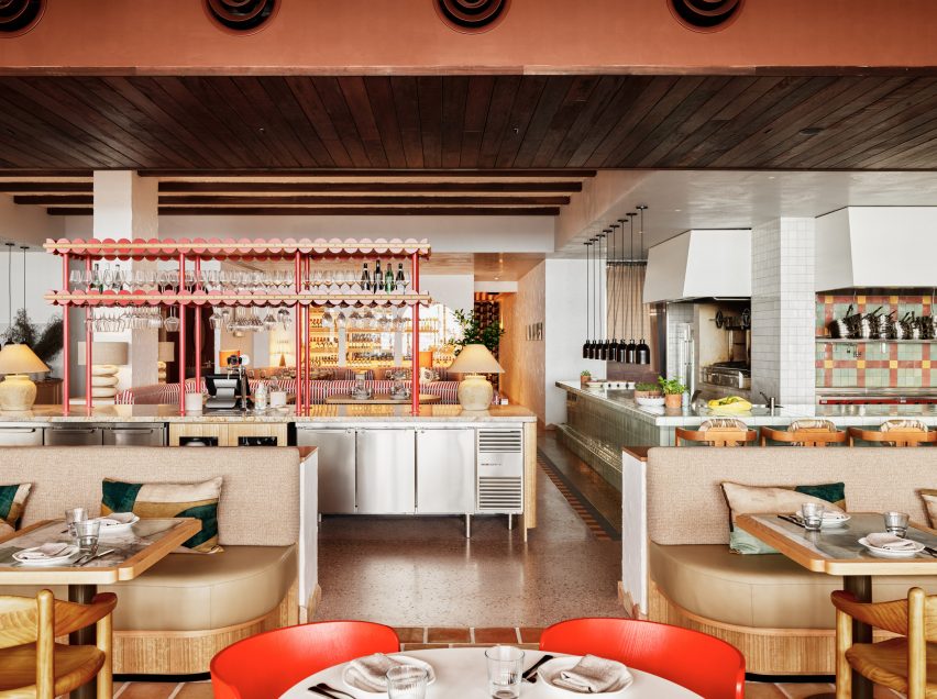 Mixed seating areas in all-day restaurant Australia