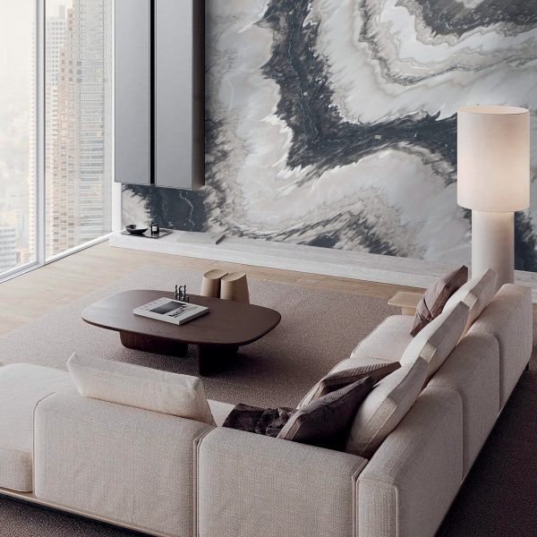 Cipollino GreyWave marble by Antolini