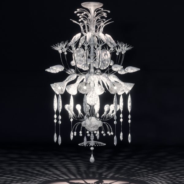 Chandelier-like light by Made in Jingdezhen