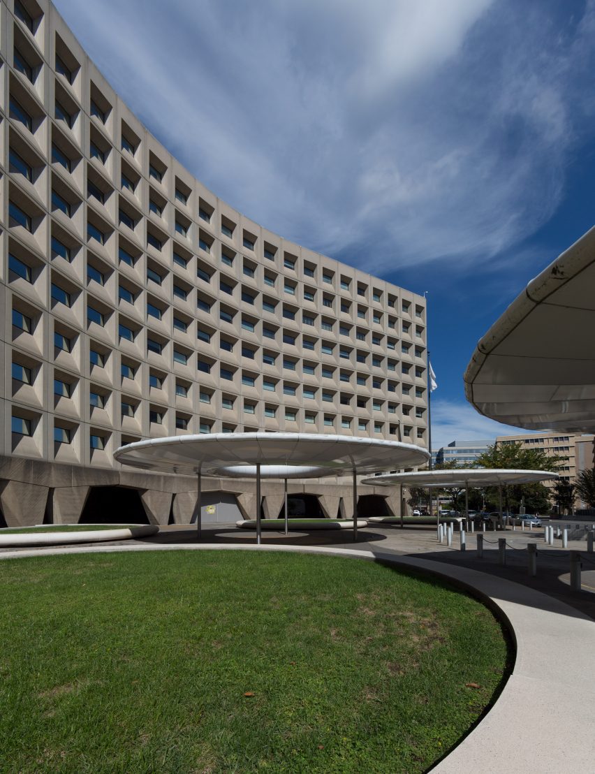Modernist building