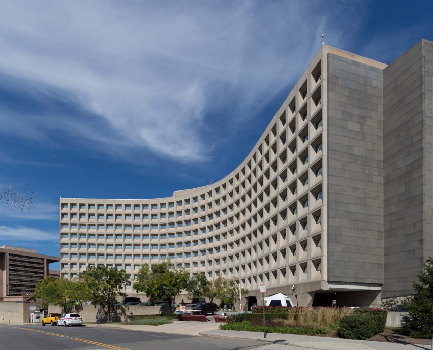 Concrete building