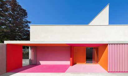 Entrance to Multi-childcare Crèche in France