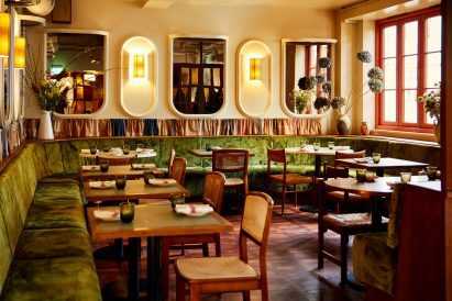 Dining room at Don't Tell Dad by Daisy Peat and Nothing is Not Nothing