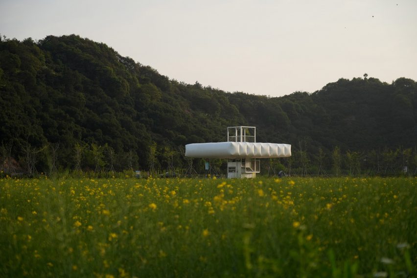 Down in the Clouds pavilions by Practice on Earth and Increments Studio