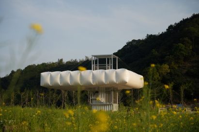 Down in the Clouds pavilions by Practice on Earth and Increments Studio
