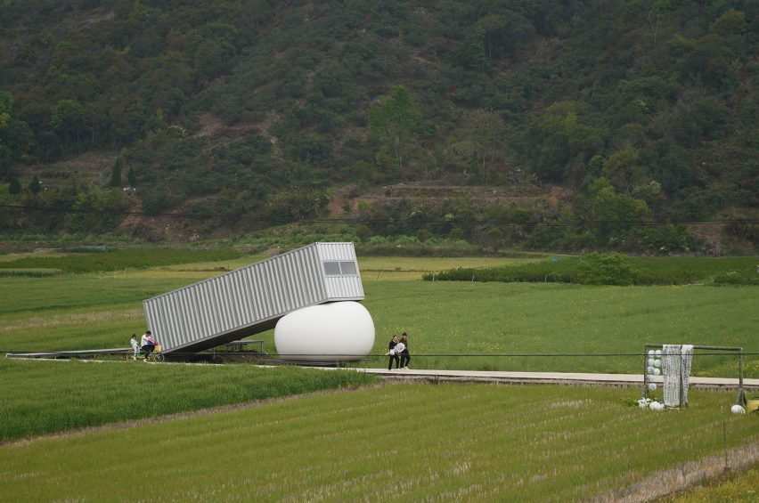 Down in the Clouds pavilions by Practice on Earth and Increments Studio