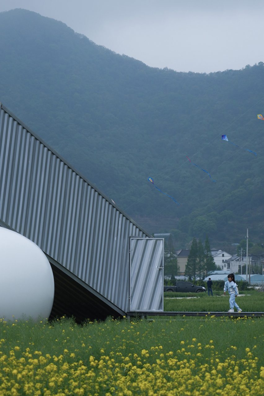 Down in the Clouds pavilions by Practice on Earth and Increments Studio