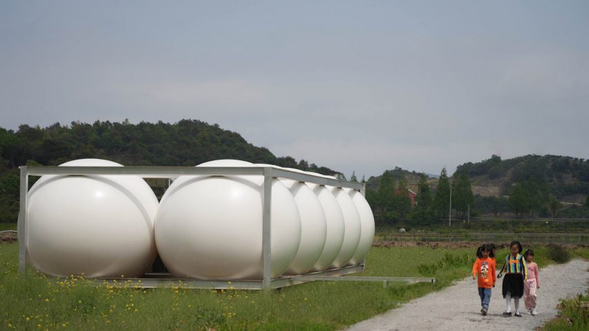 Down in the Clouds pavilions by Practice on Earth and Increments Studio