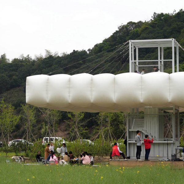 Down in the Clouds pavilions by Practice on Earth and Increments Studio