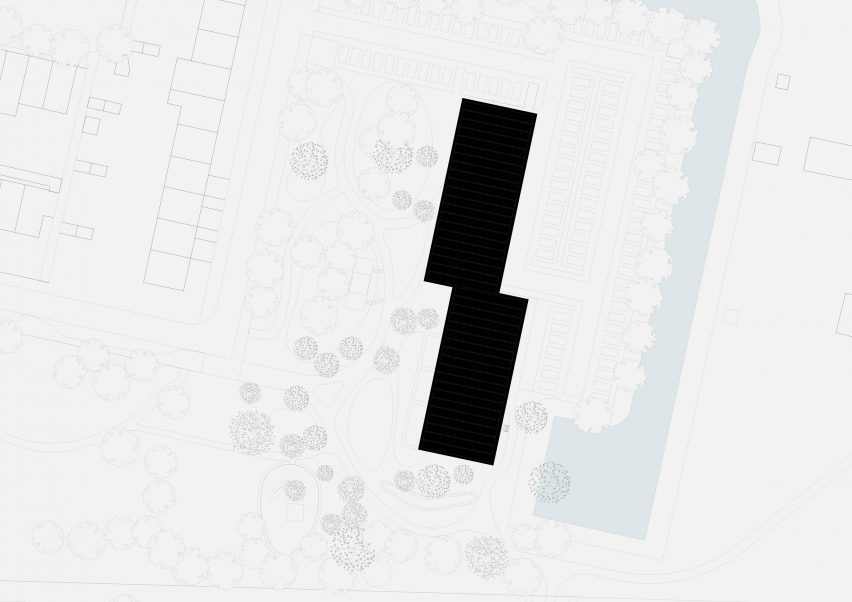 Site plan of Valckensteyn by Powerhouse Company