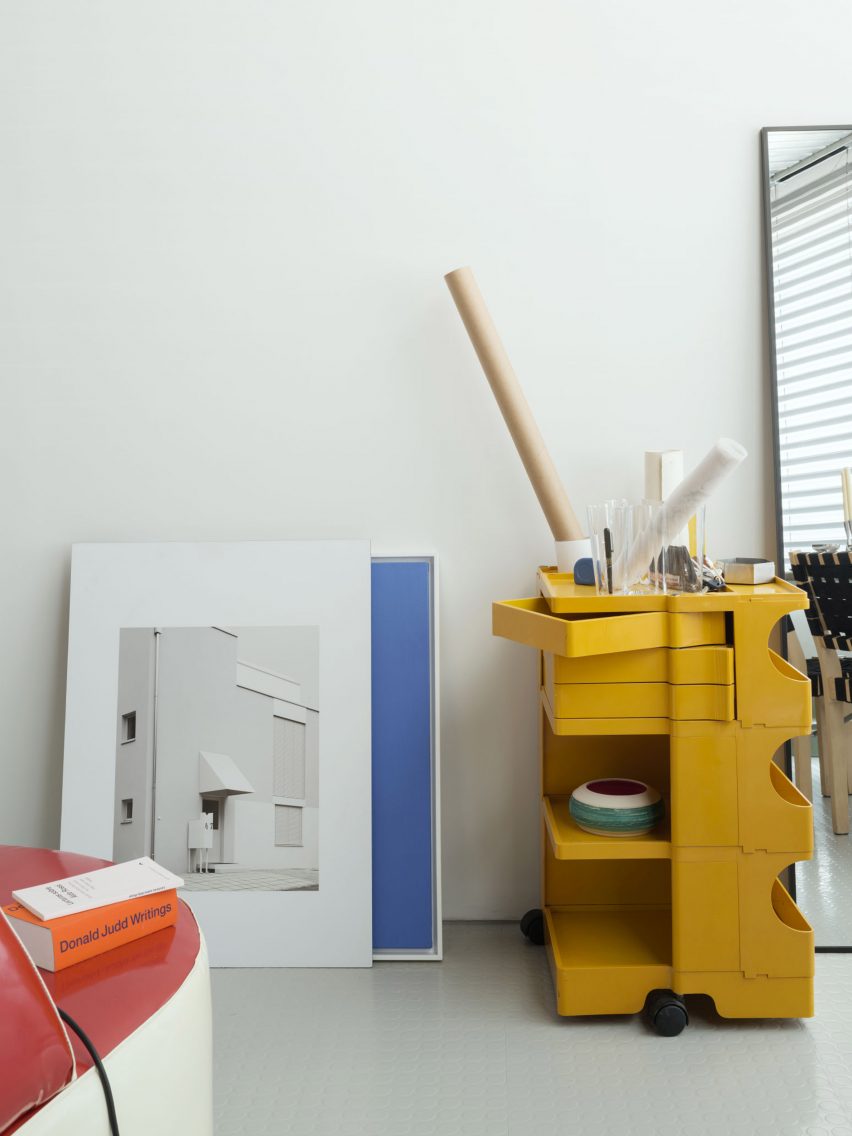 Self-designed apartment by Eduardo Mediero of Hanghar studio