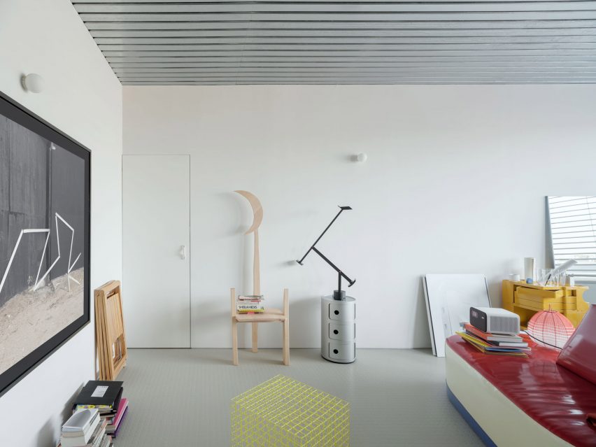 Self-designed apartment by Eduardo Mediero of Hanghar studio