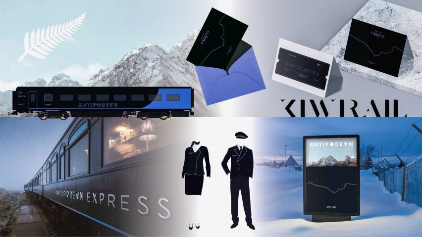a moodboard for a graphic design project