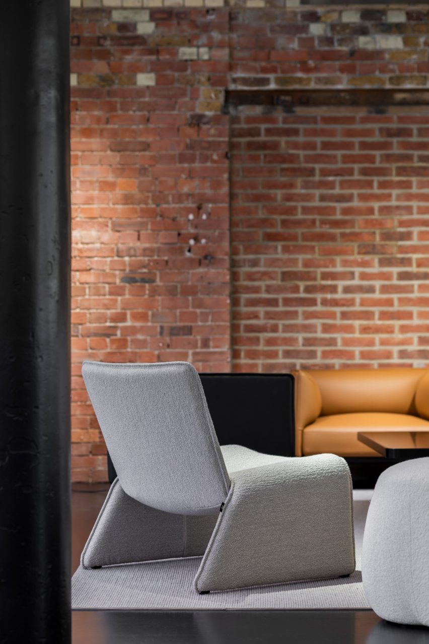 Fin lounge chair by Daniel Schofield for NaughtOne