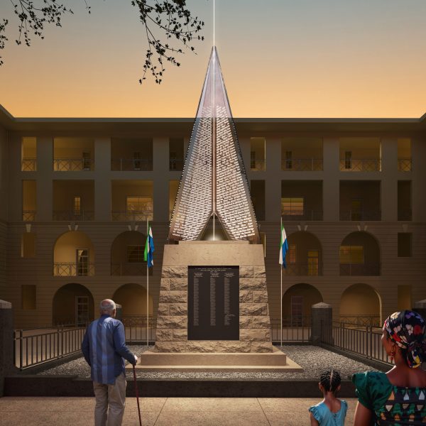 Freetown memorial by Oshinowo Studio