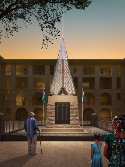 Freetown memorial in Sierra Leone by Oshinowo Studio