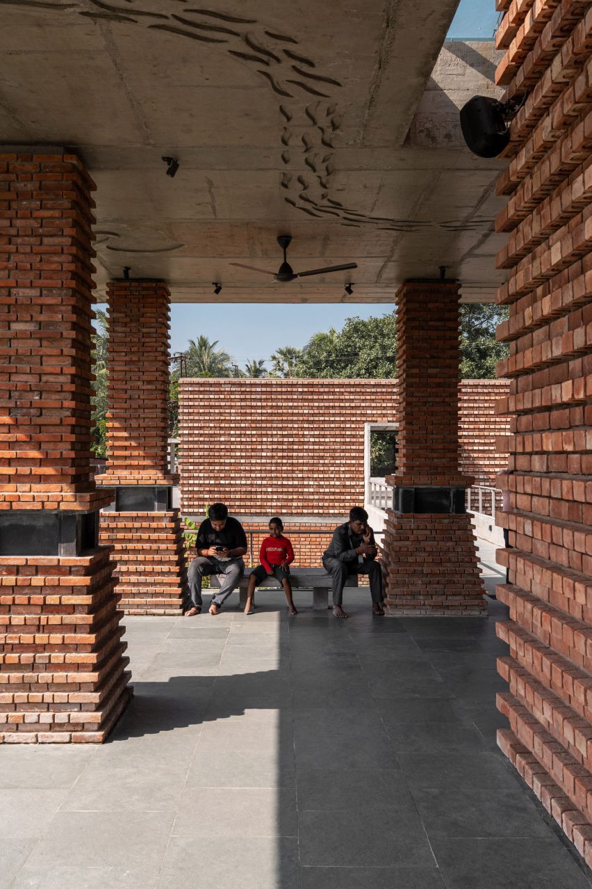 Ganga Leheri Temple by Abin Design Studio