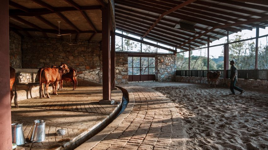 Gaushala dairy facility by Studio Saar