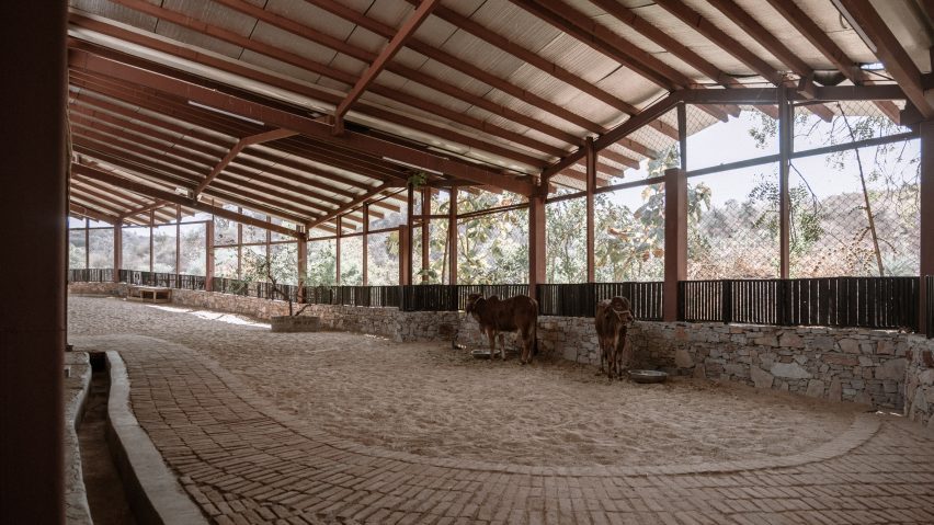 Gaushala dairy facility by Studio Saar