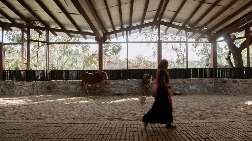 Gaushala dairy facility by Studio Saar