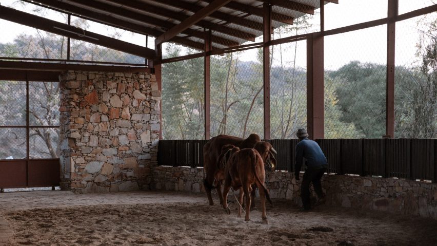 Gaushala dairy facility by Studio Saar
