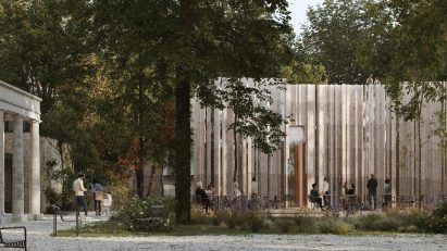 Lina Ghotmeh's permanent Qatar pavilion for Venice biennale