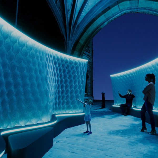 Harmonic Tides installation by Arthur Mamou-Mani