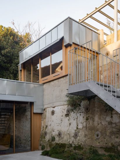 Courtyard view at Hastings House in the UK