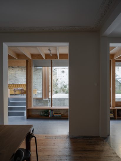 Interior view of House on a Hill by Hugh Strange Architects