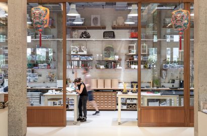 Workshop in architecture studio