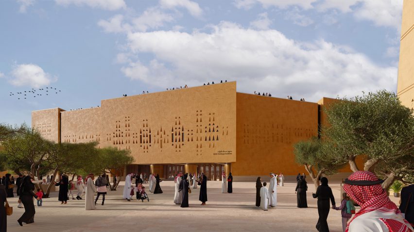 Asaan museum in Diriyah by Zaha Hadid Architects