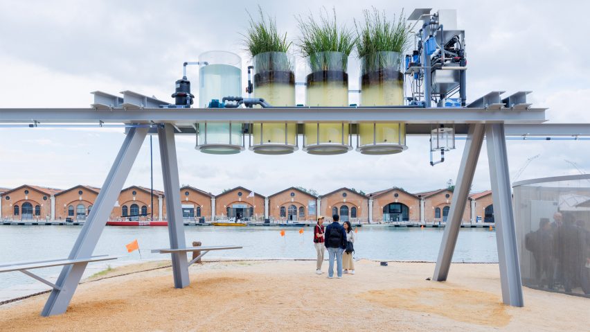 Canal Cafe at Venice Architecture Biennale by Diller Scofidio + Renfro