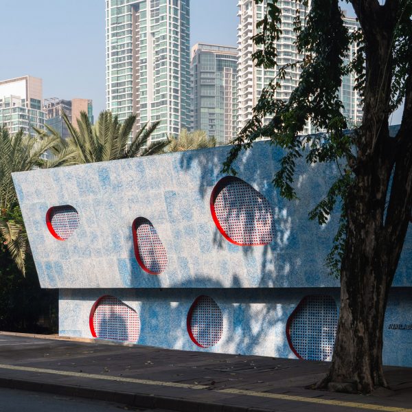 Exterior of Self Care Community Centre in Jakarta by Space Available, Sidarta and Sandaja and Andika Wahyu