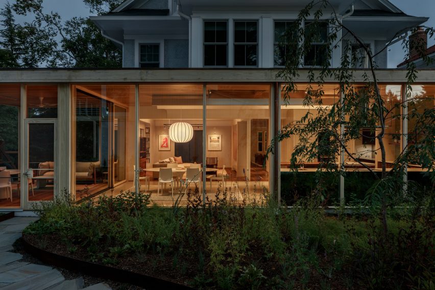 Historic home extension in Washington DC by Colleen Healey Architecture