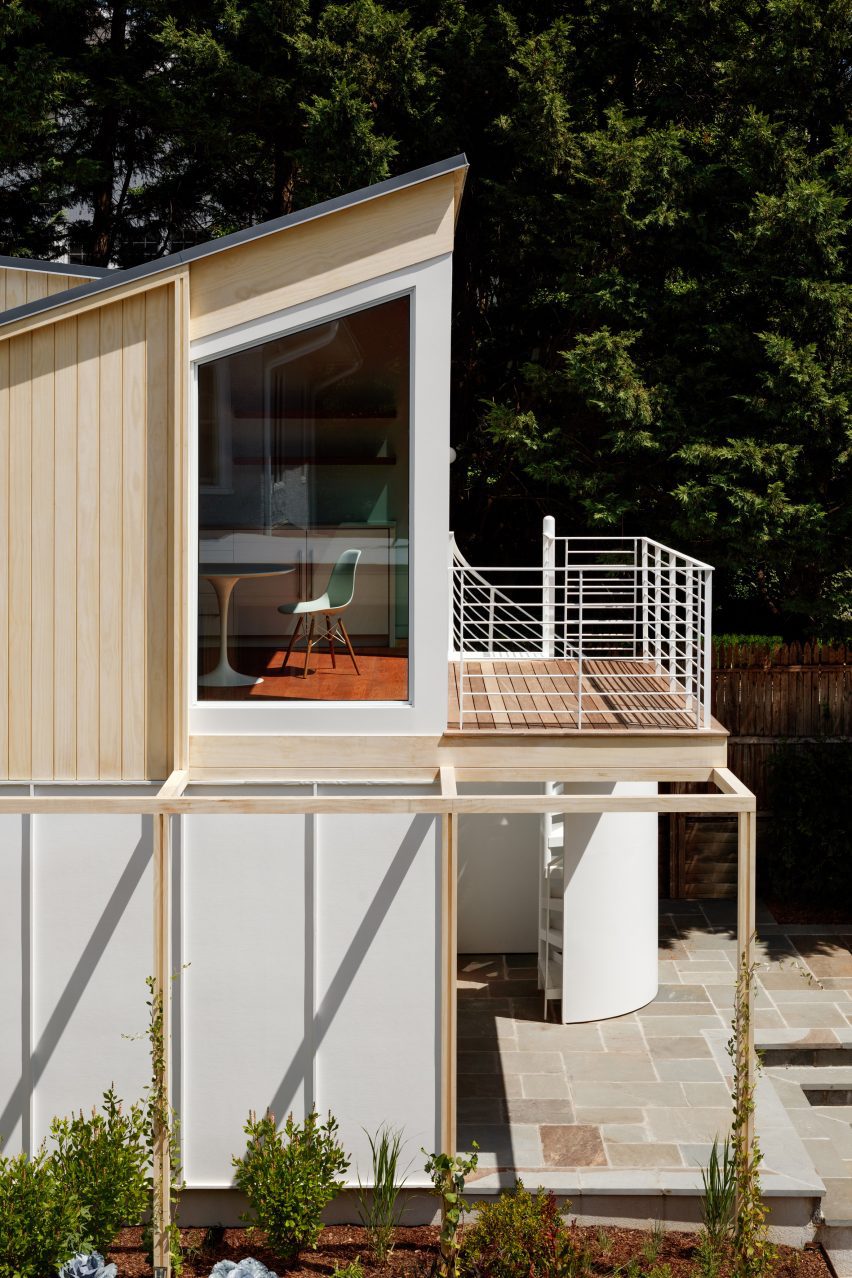 Historic home extension in Washington DC by Colleen Healey Architecture