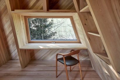 Desk space within House Anton II in Bavaria