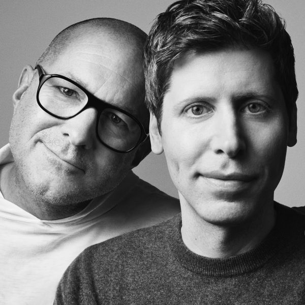 Jony Ive and Sam Atlman