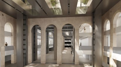 Fondation Cartier gallery by Jean Nouvel