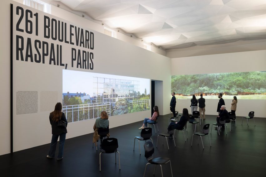 Fondation Cartier by Jean Nouvel exhibition at the Venice Architecture Biennale