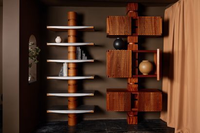 Shelving systems by Natalie Shook