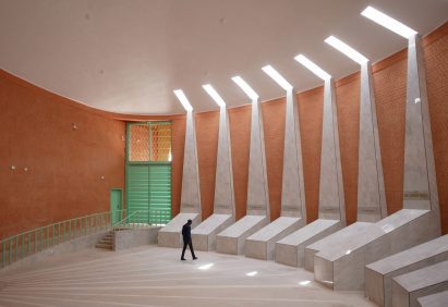 Interior view of the Thomas Sankara Mausoleum