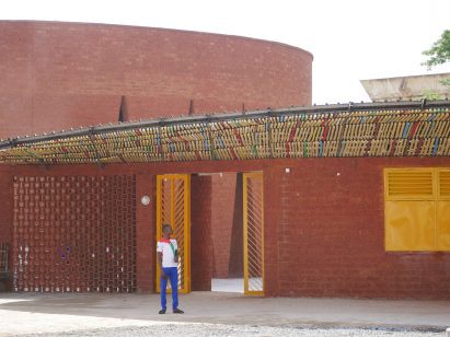 Gated entrance into the Thomas Sankara Mausoleum