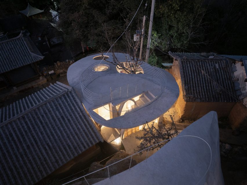 Mushroom Library by Kong Xiangwei Studio