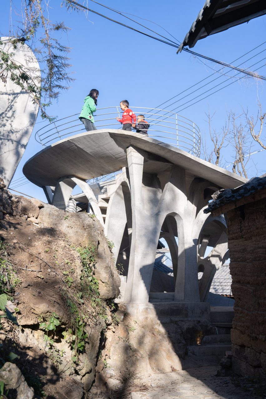 Mushroom Library by Kong Xiangwei Studio