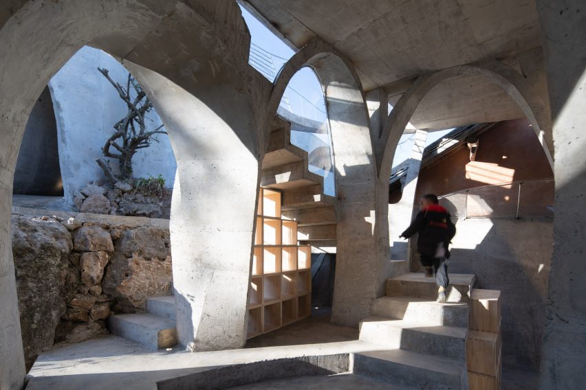 Mushroom Library by Kong Xiangwei Studio