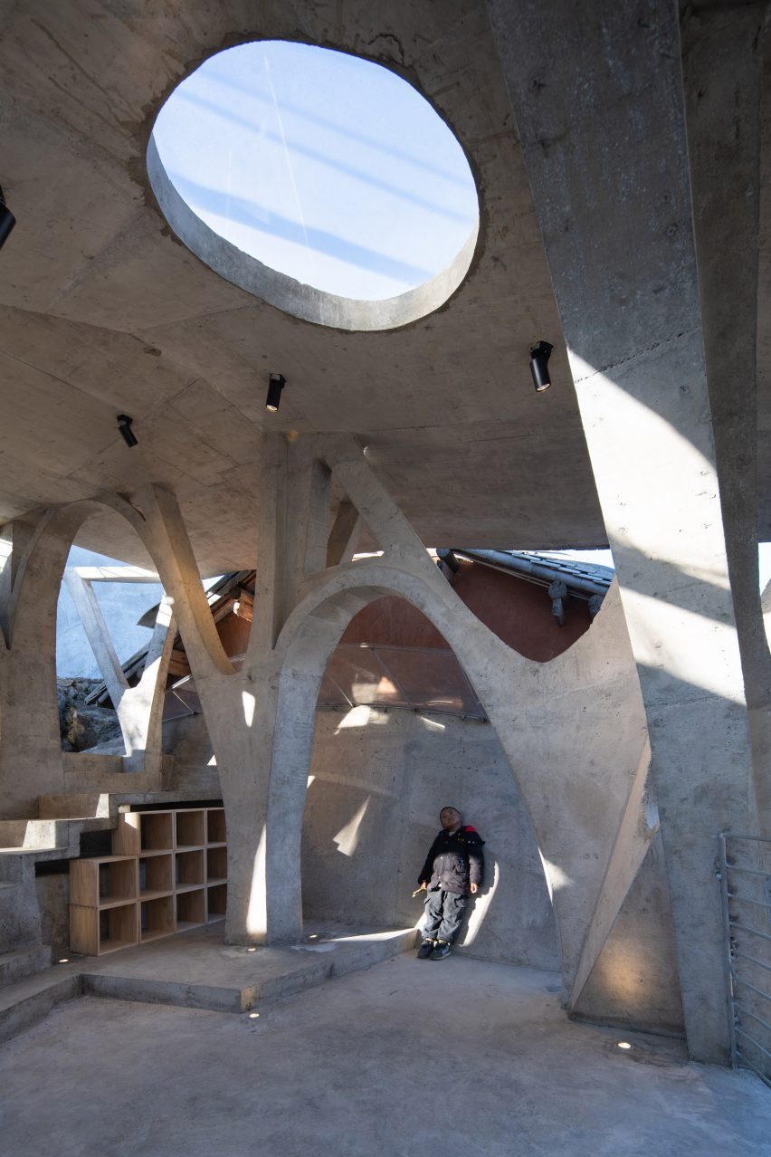 Mushroom Library by Kong Xiangwei Studio